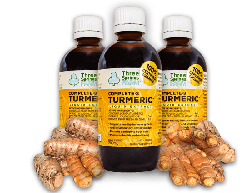 Three Springs Farm Complete 3 Turmeric™ Liquid Extract